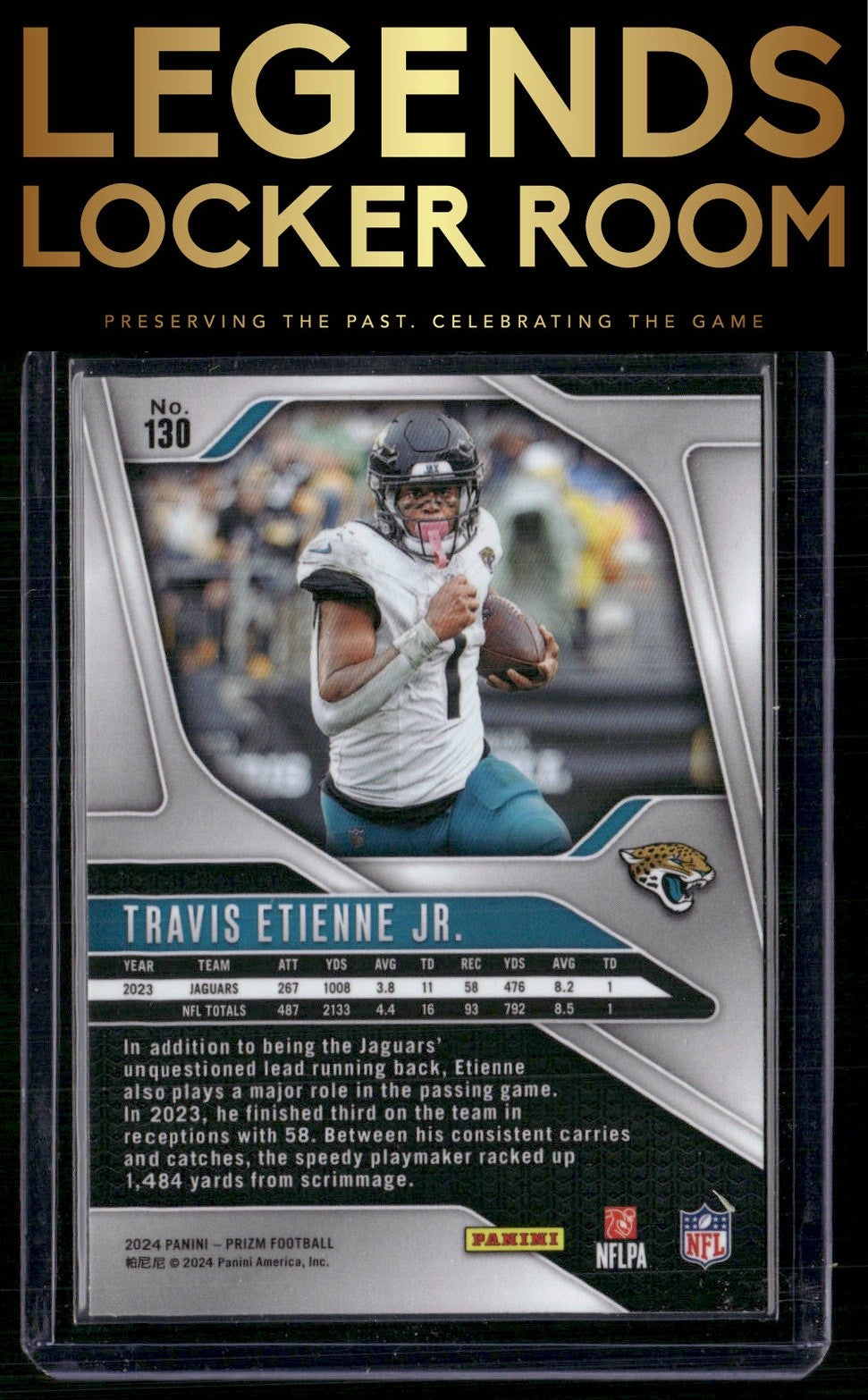 2024 Panini Prizm #130 Travis Etienne Jr.