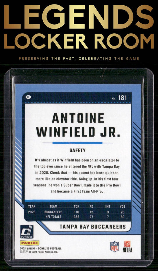 2024 Donruss #181 Antoine Winfield Jr.