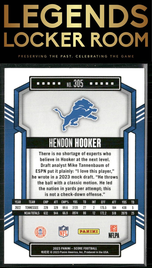2023 Score #305 Hendon Hooker