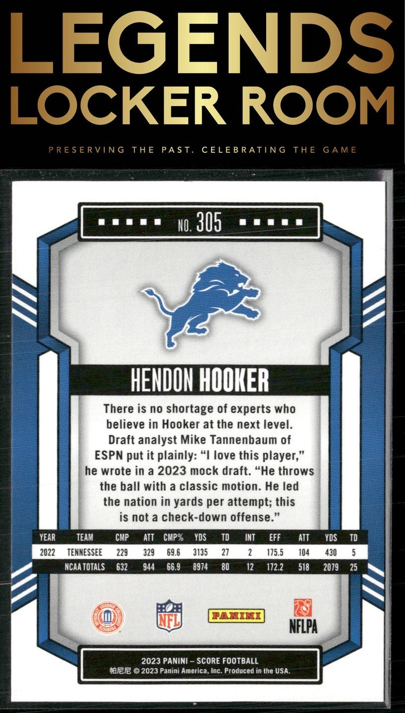 2023 Score #305 Hendon Hooker