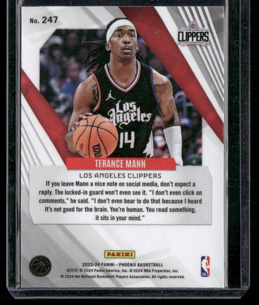 2023-24 Panini Phoenix #247 Terance Mann