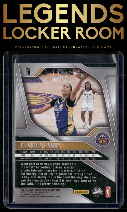 2024 Panini Prizm WNBA #19 Dearica Hamby