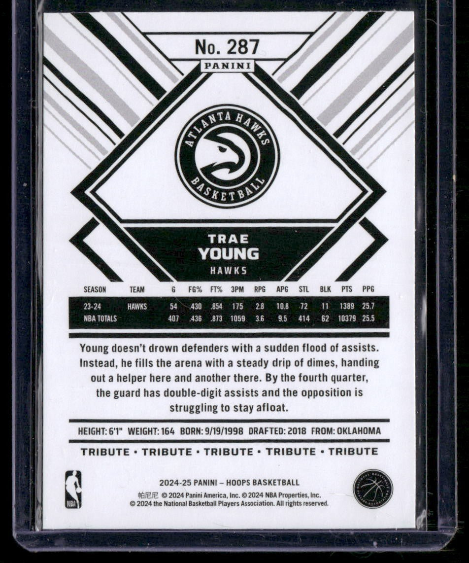 2024-25 Hoops #287 Trae Young