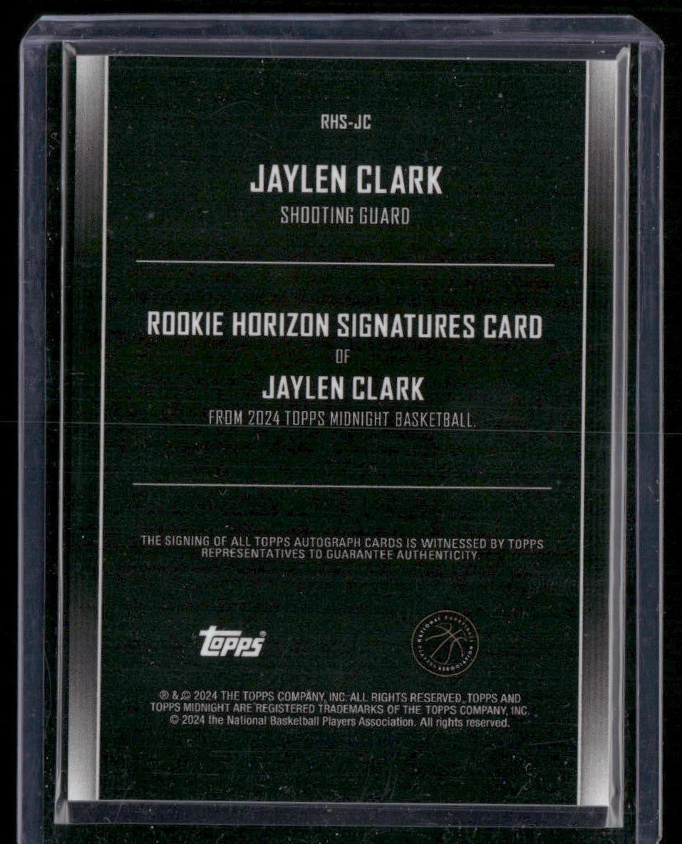 2023-24 Topps Midnight #RHS-JC Jaylen Clark Rookie Horizon Signatures