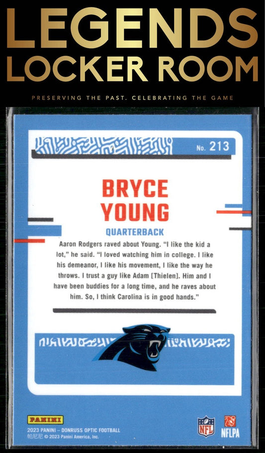 2023 Donruss Optic #213 Bryce Young
