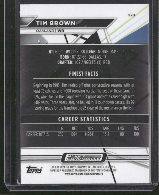 2023 Topps Composite #228 Tim Brown