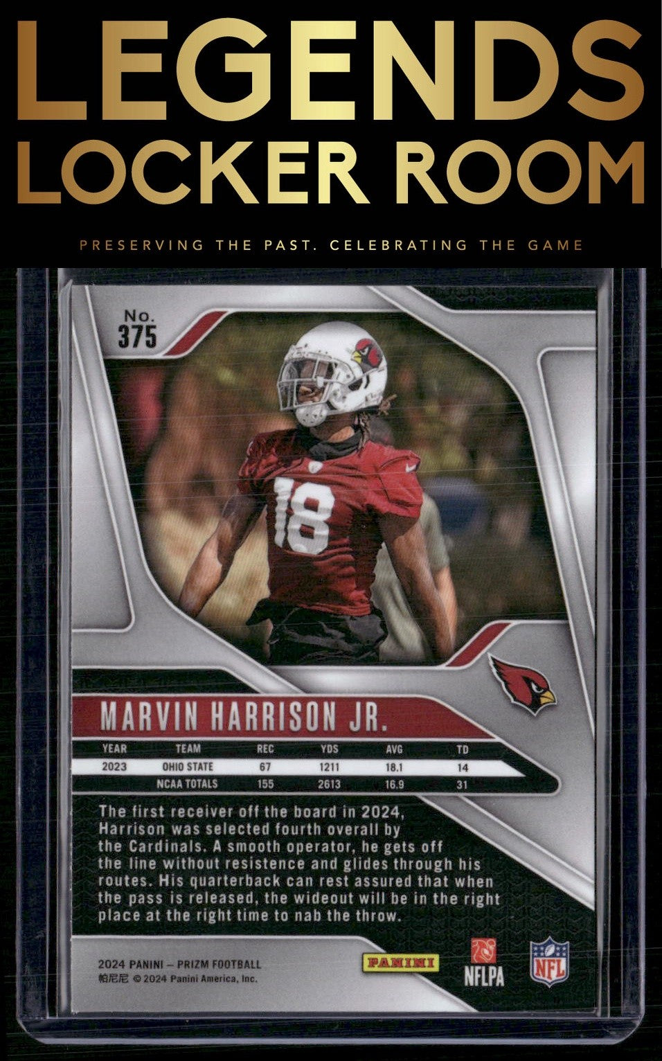 2024 Panini Prizm #375 Marvin Harrison Jr.