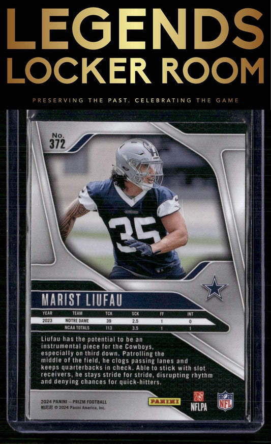 2024 Panini Prizm #372 Marist Liufau