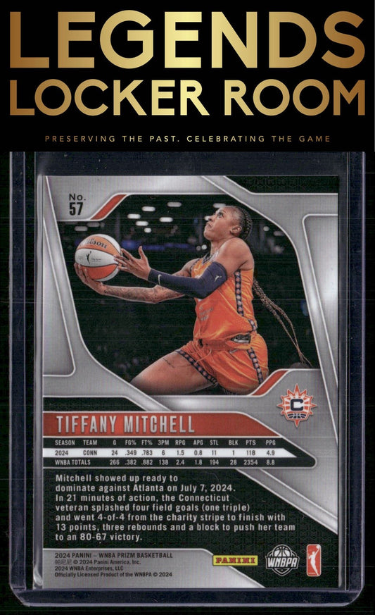 2024 Panini Prizm WNBA #57 Tiffany Mitchell