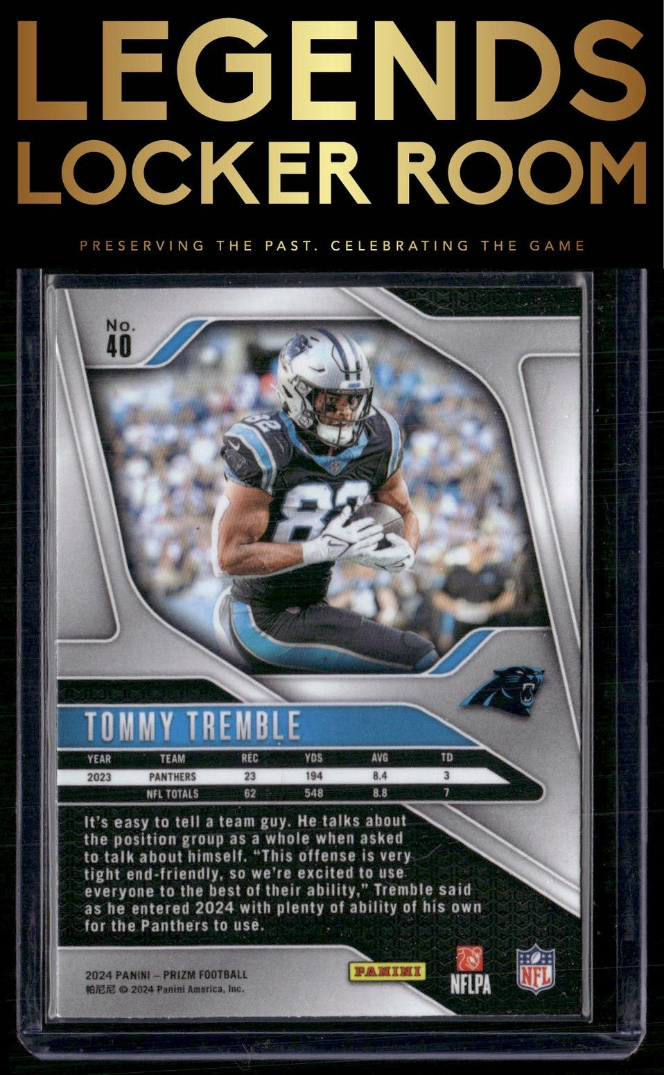 2024 Panini Prizm #40 Tommy Tremble