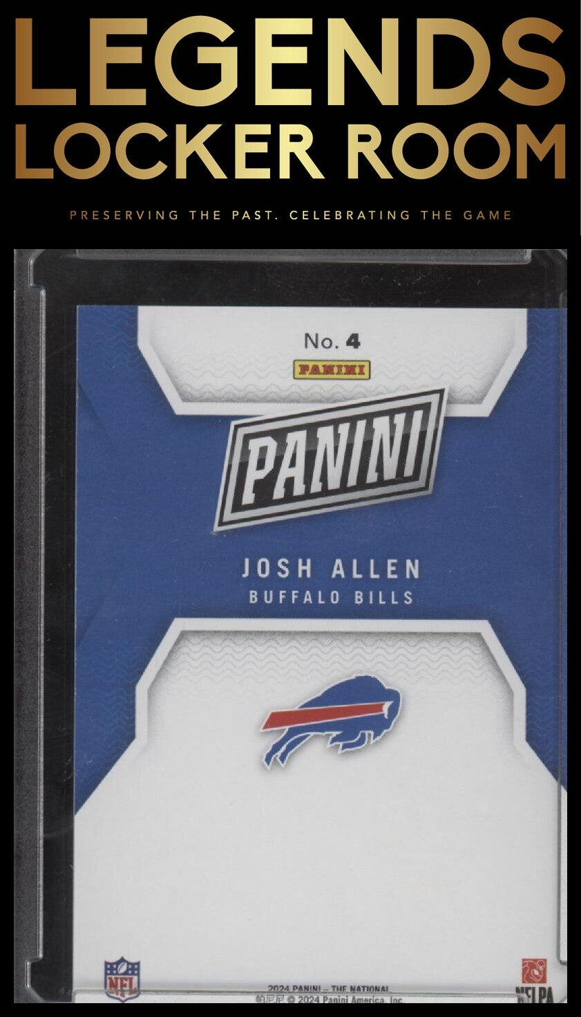 2024 Panini National Sports Convention #4 Josh Allen Orange #/199