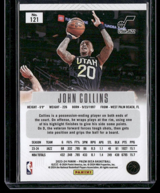 2023-24 Panini Prizm Deca #121 John Collins