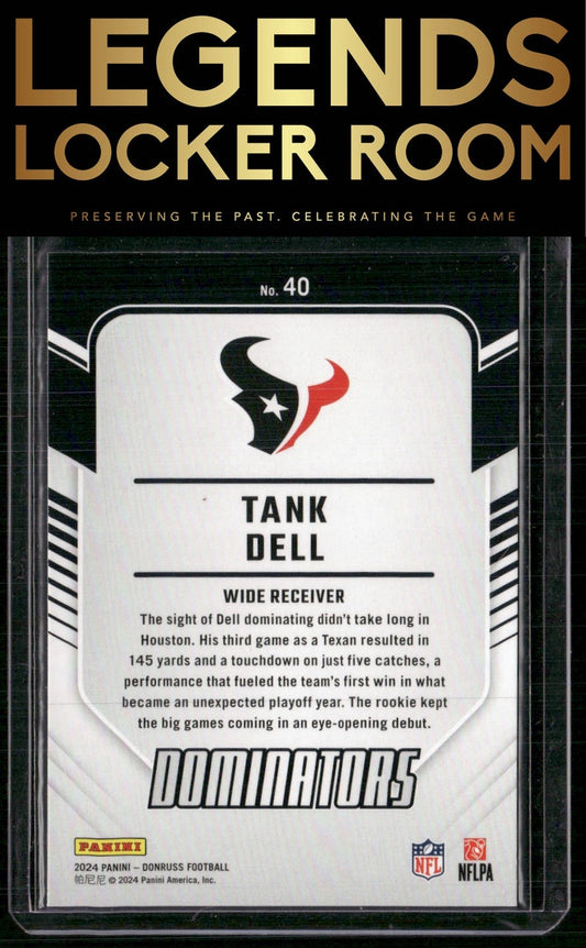 2024 Donruss #40 Tank Dell Dominators