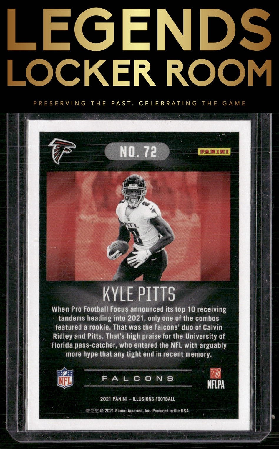 2021 Panini Illusions #72 Kyle Pitts Retail