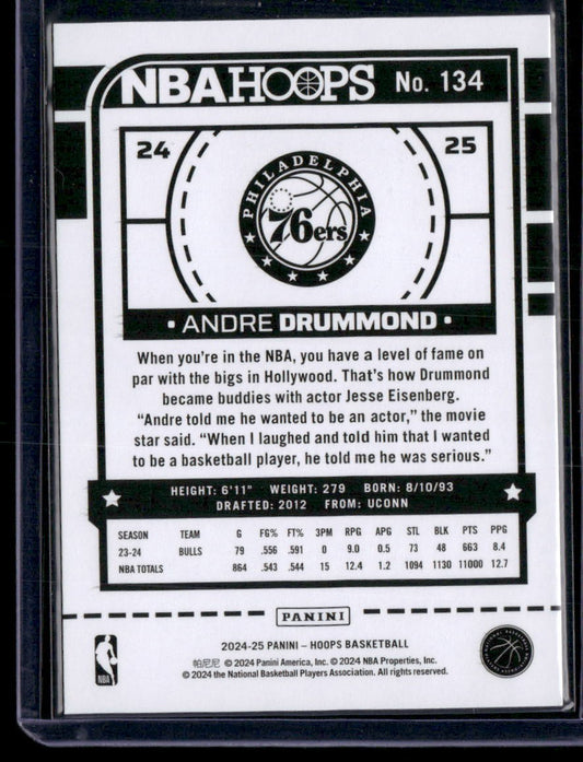 2024-25 Hoops #134 Andre Drummond