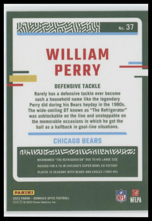2023 Donruss Optic #37 William Perry