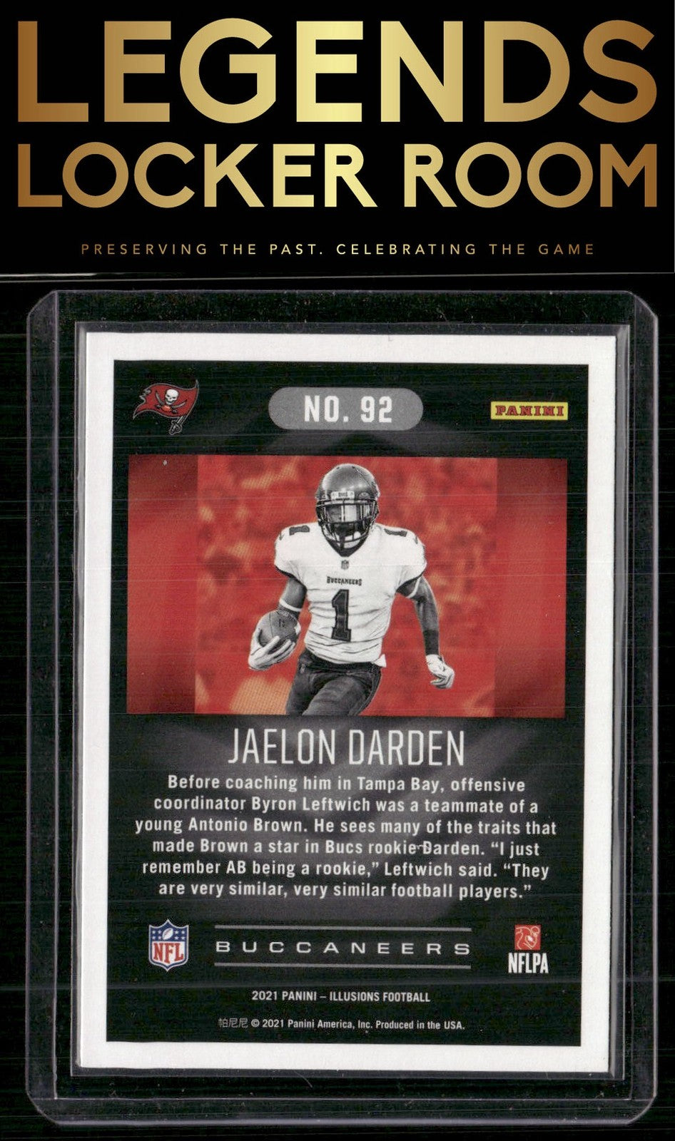 2021 Panini Illusions #92 Jaelon Darden Retail