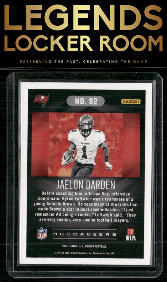 2021 Panini Illusions #92 Jaelon Darden Retail