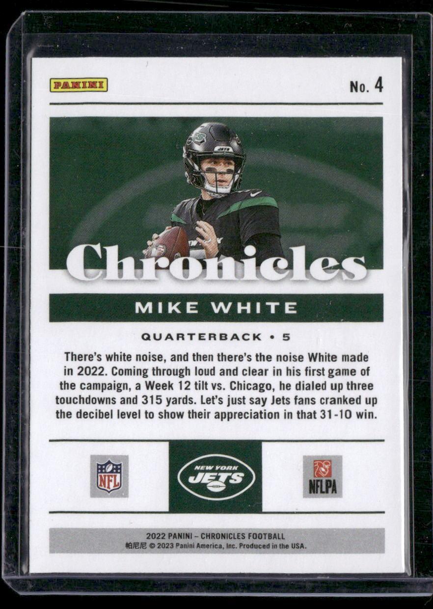 2022 Panini Chronicles #4 Mike White