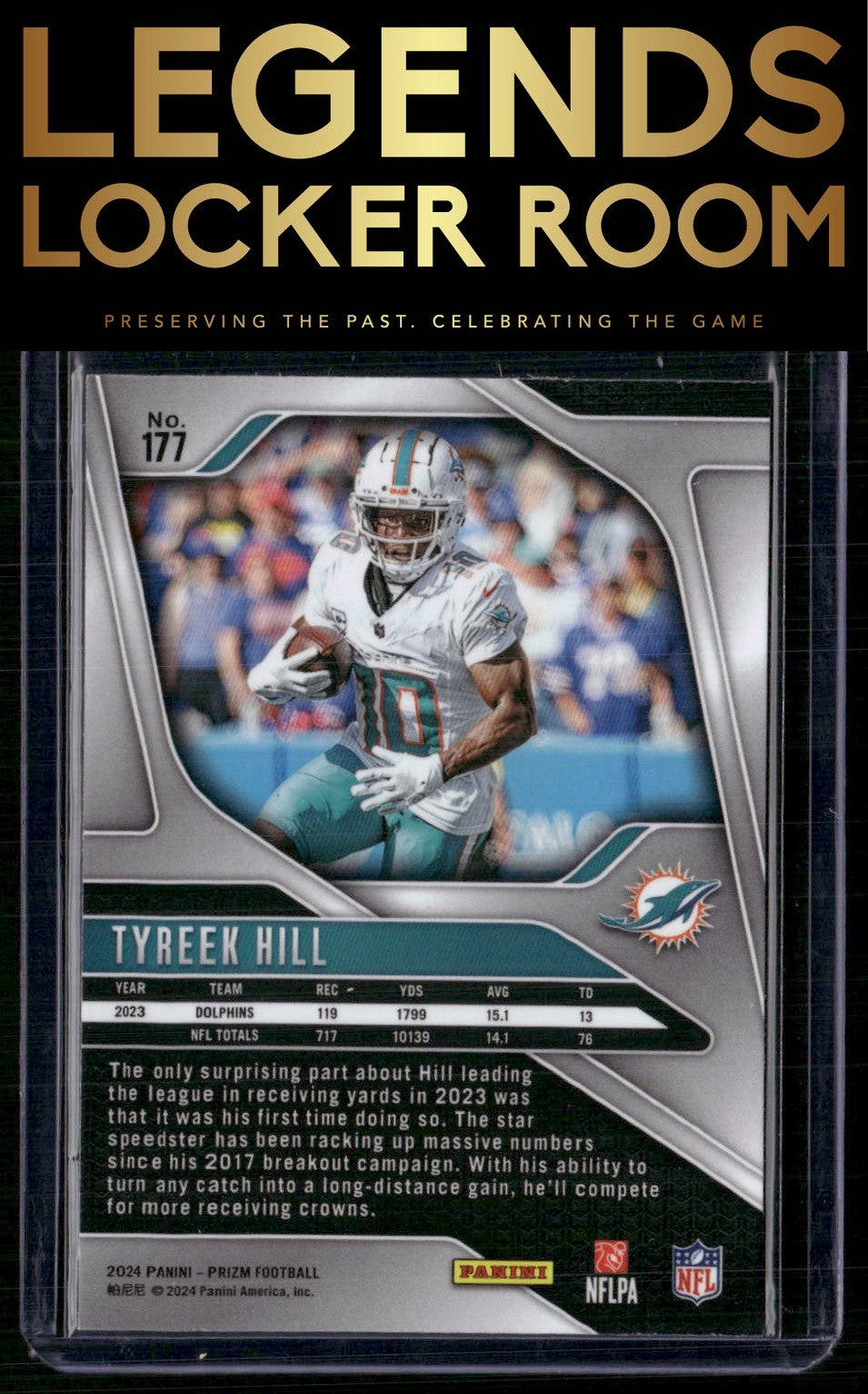 2024 Panini Prizm #177 Tyreek Hill
