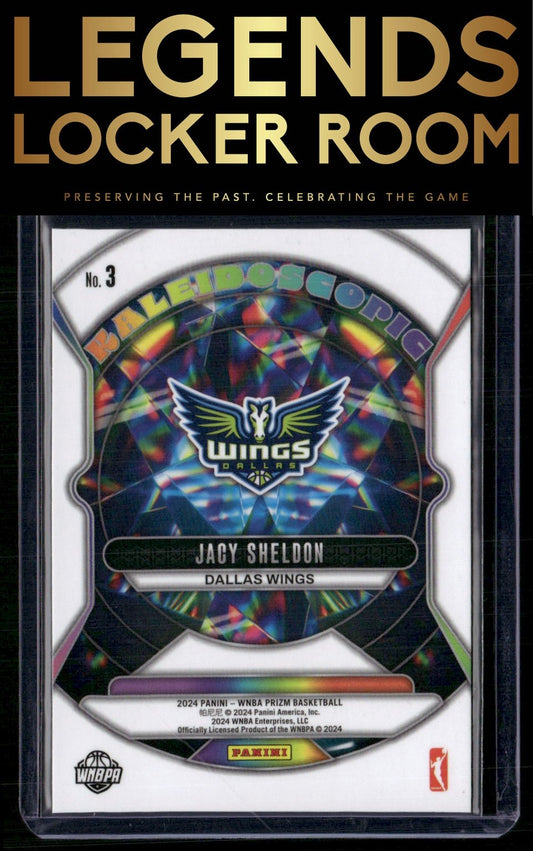 2024 Panini Prizm WNBA #3 Jacy Sheldon Kaleidoscopic