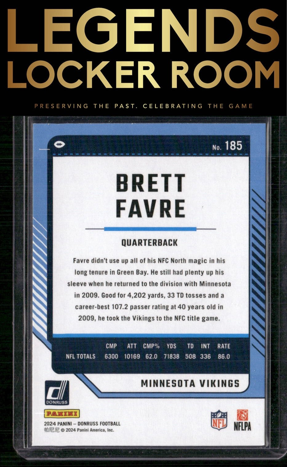 2024 Donruss #185 Brett Favre