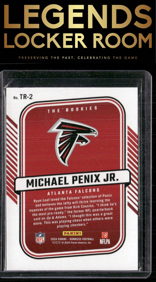 2024 Donruss #TR-2 Michael Penix Jr. The Rookies