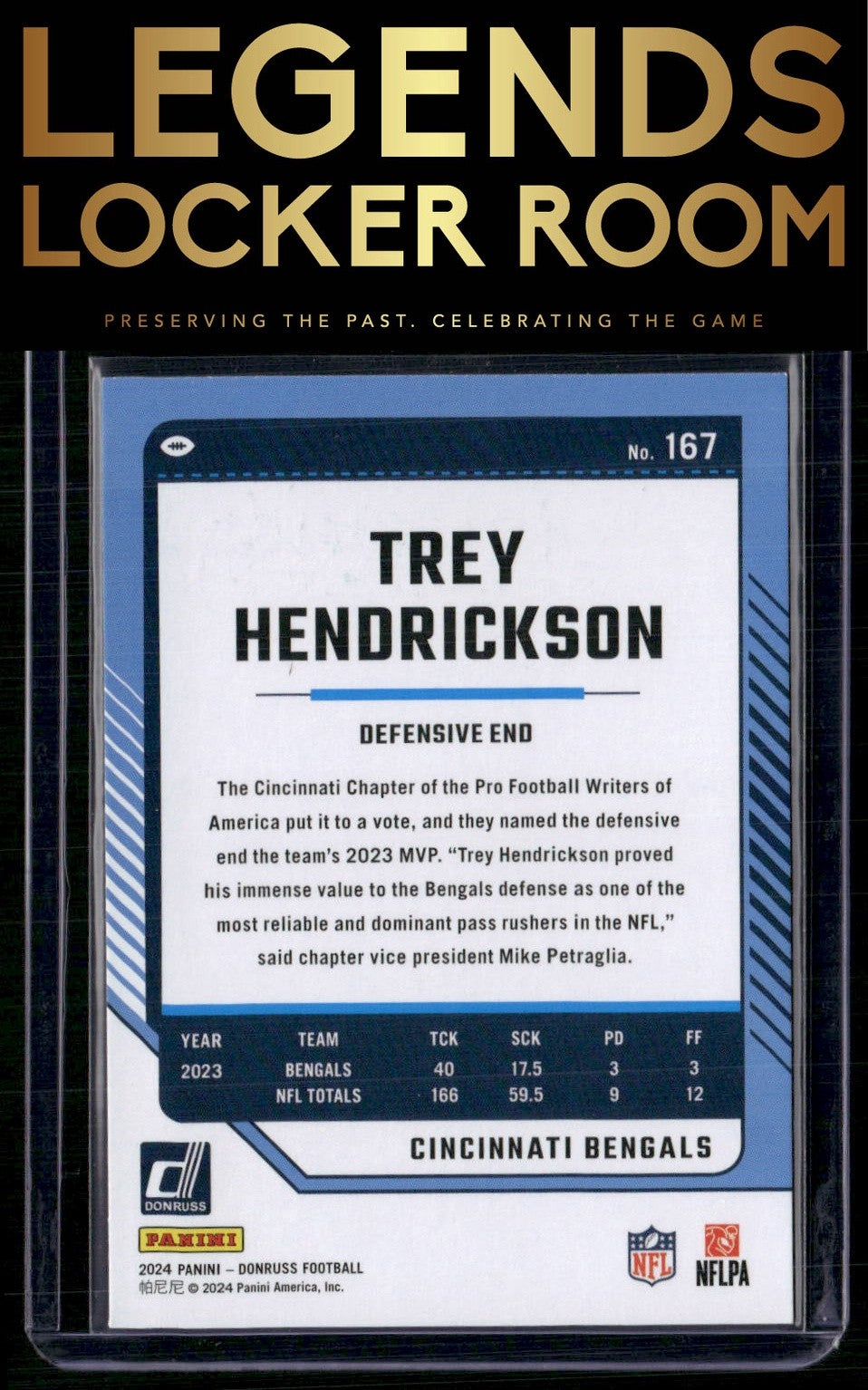 2024 Donruss #167 Trey Hendrickson