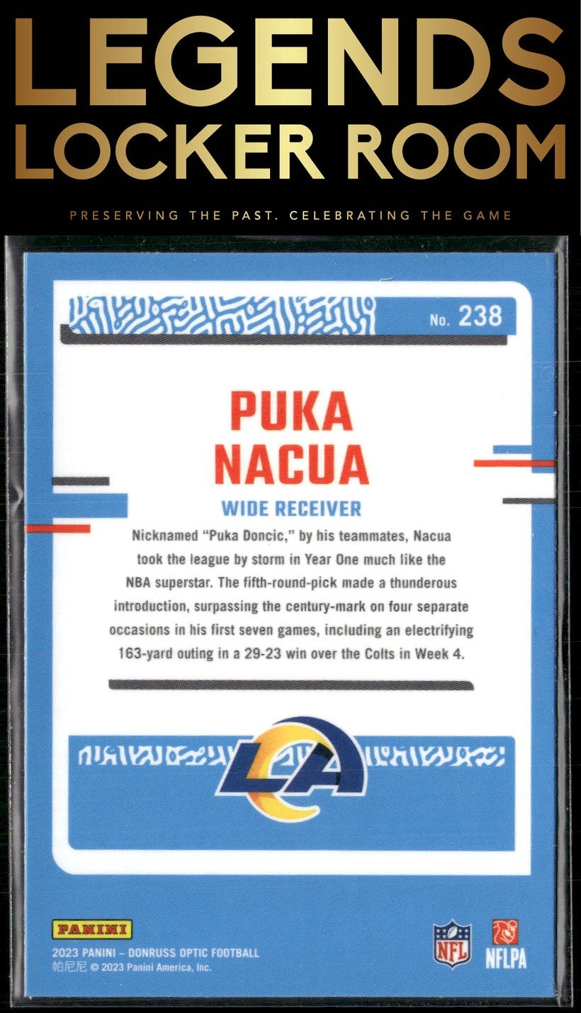 2023 Donruss Optic #238 Puka Nacua