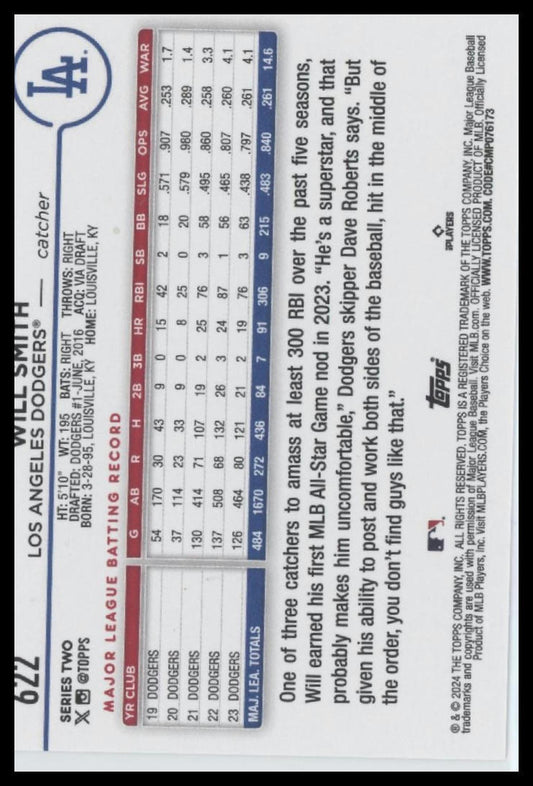 2024 Topps #622 Will Smith