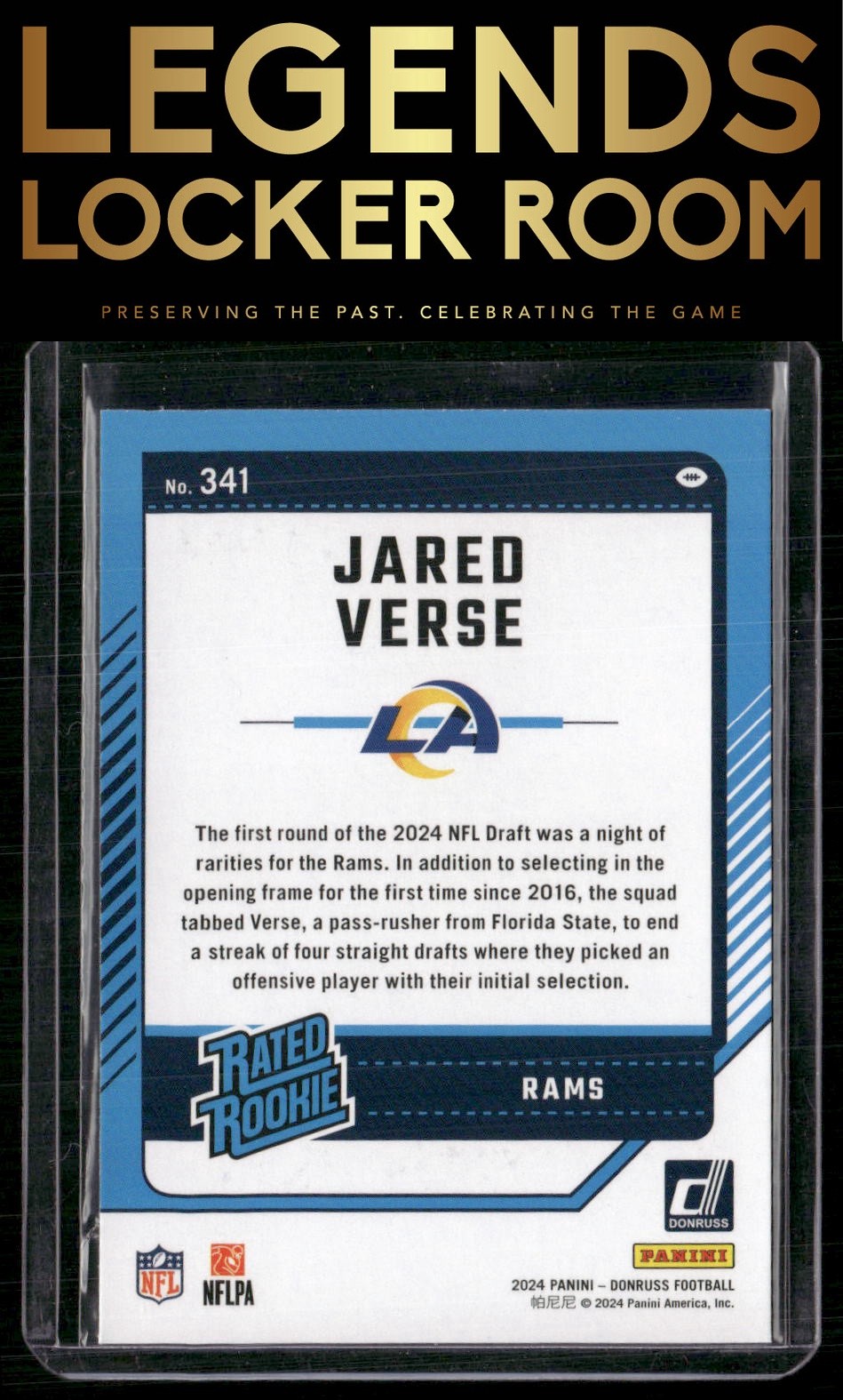 2024 Donruss #341 Jared Verse