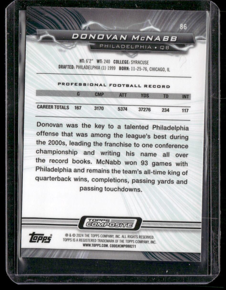 2023 Topps Composite #86 Donovan McNabb Resurgence mosaic