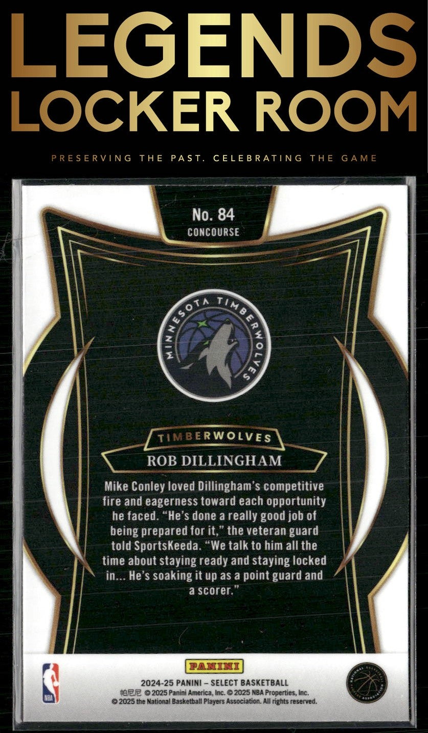 2024-25 Panini Select #84 Rob Dillingham