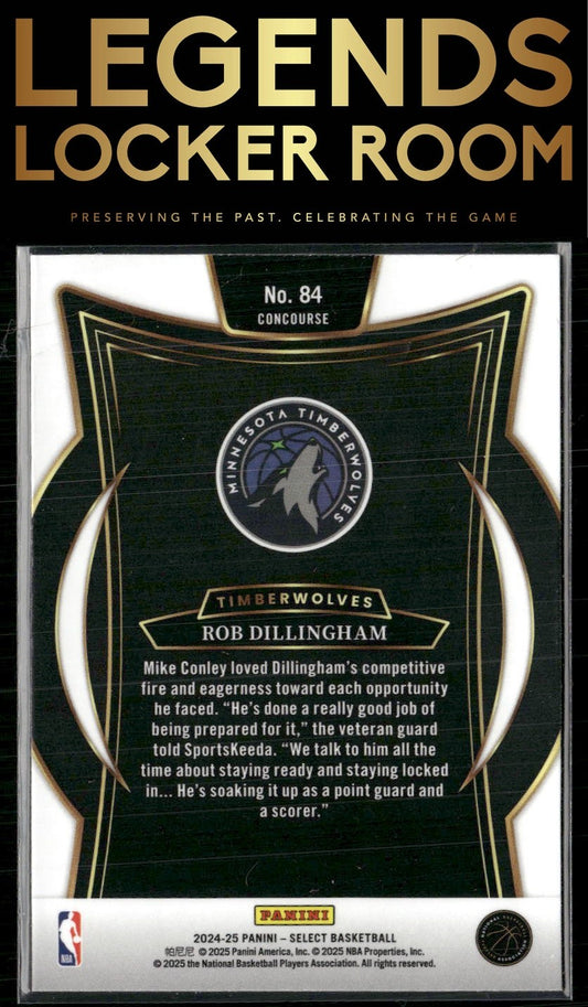 2024-25 Panini Select #84 Rob Dillingham