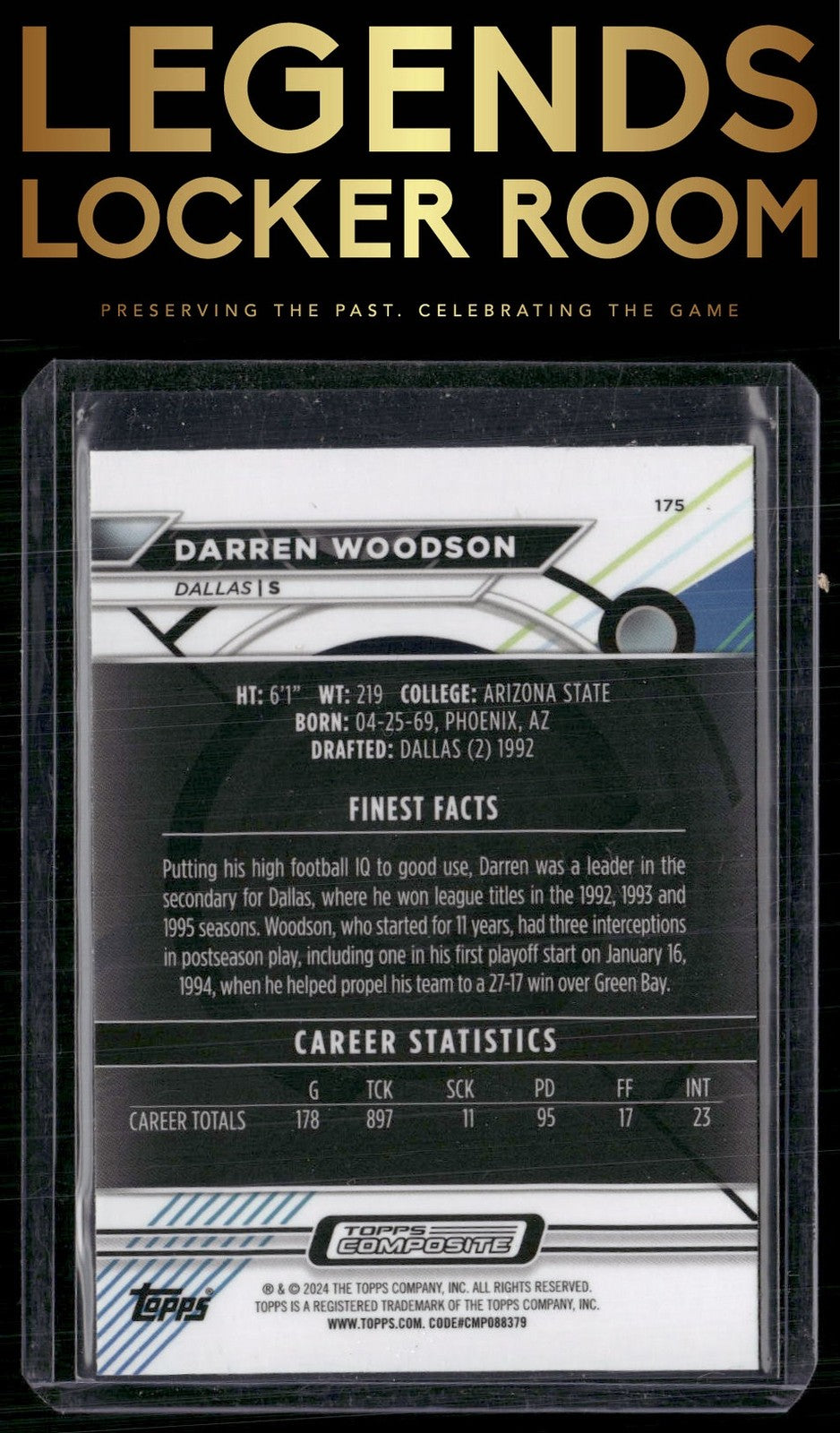 2023 Topps Composite #175 Darren Woodson