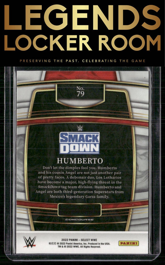 2022 Panini Select WWE #79 Humberto