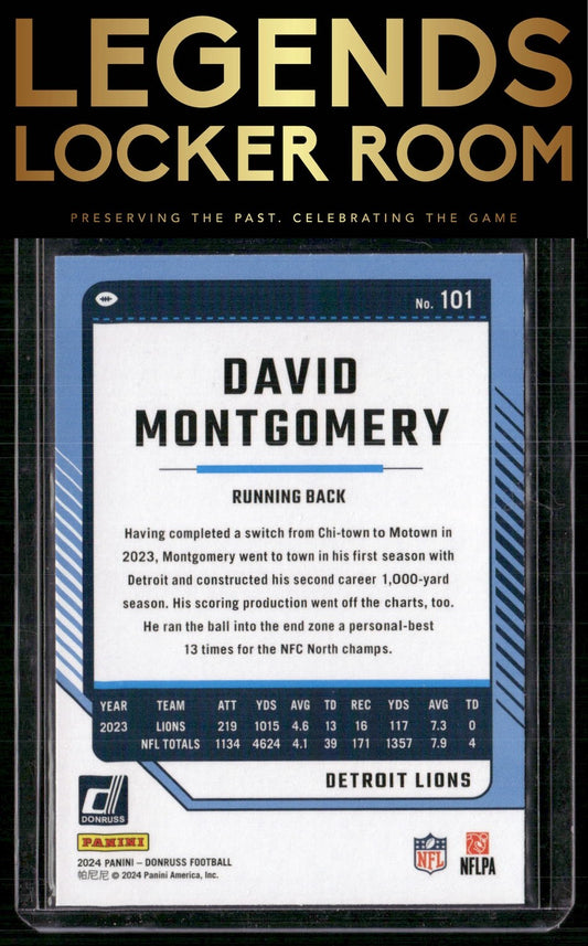 2024 Donruss #101 David Montgomery