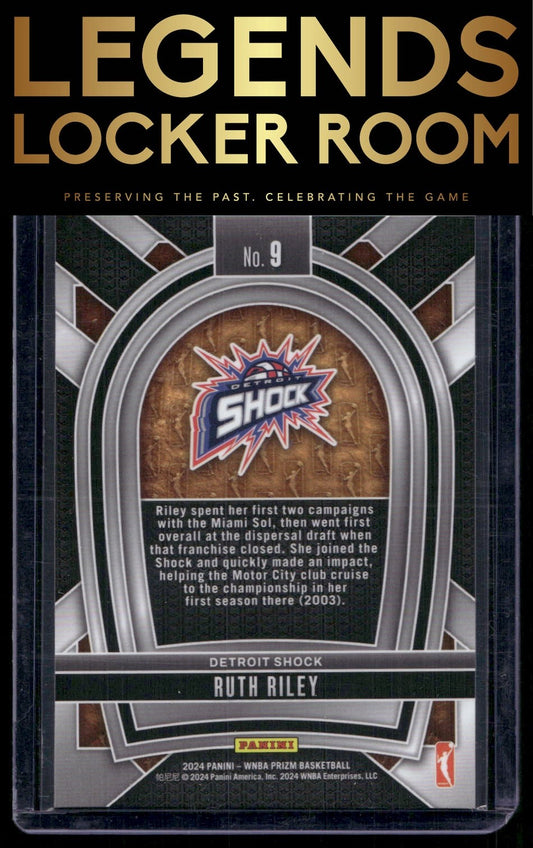 2024 Panini Prizm WNBA #9 Ruth Riley Pioneers