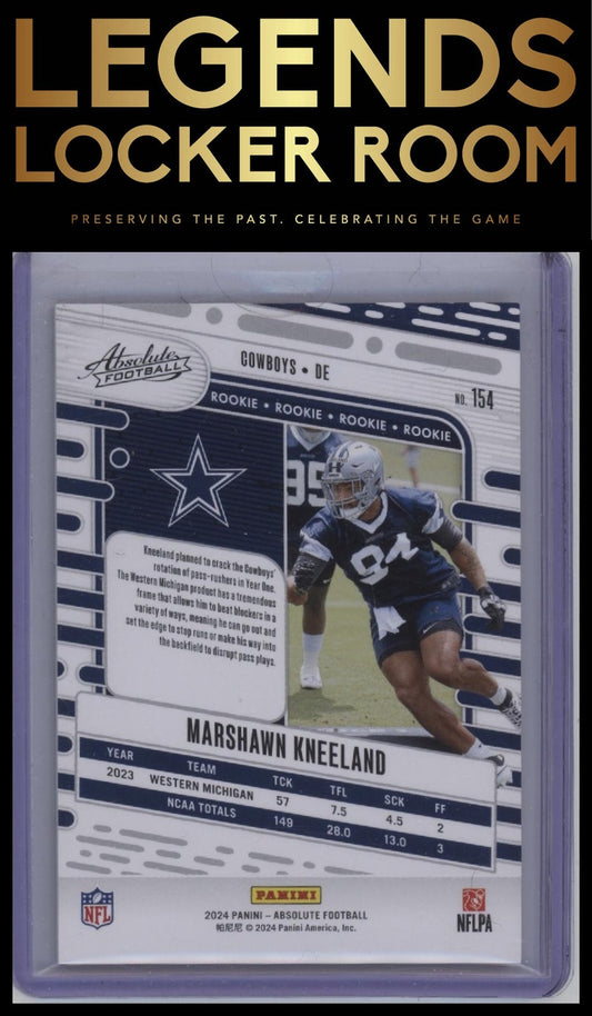 2024 Panini Absolute #154 Marshawn Kneeland #/350