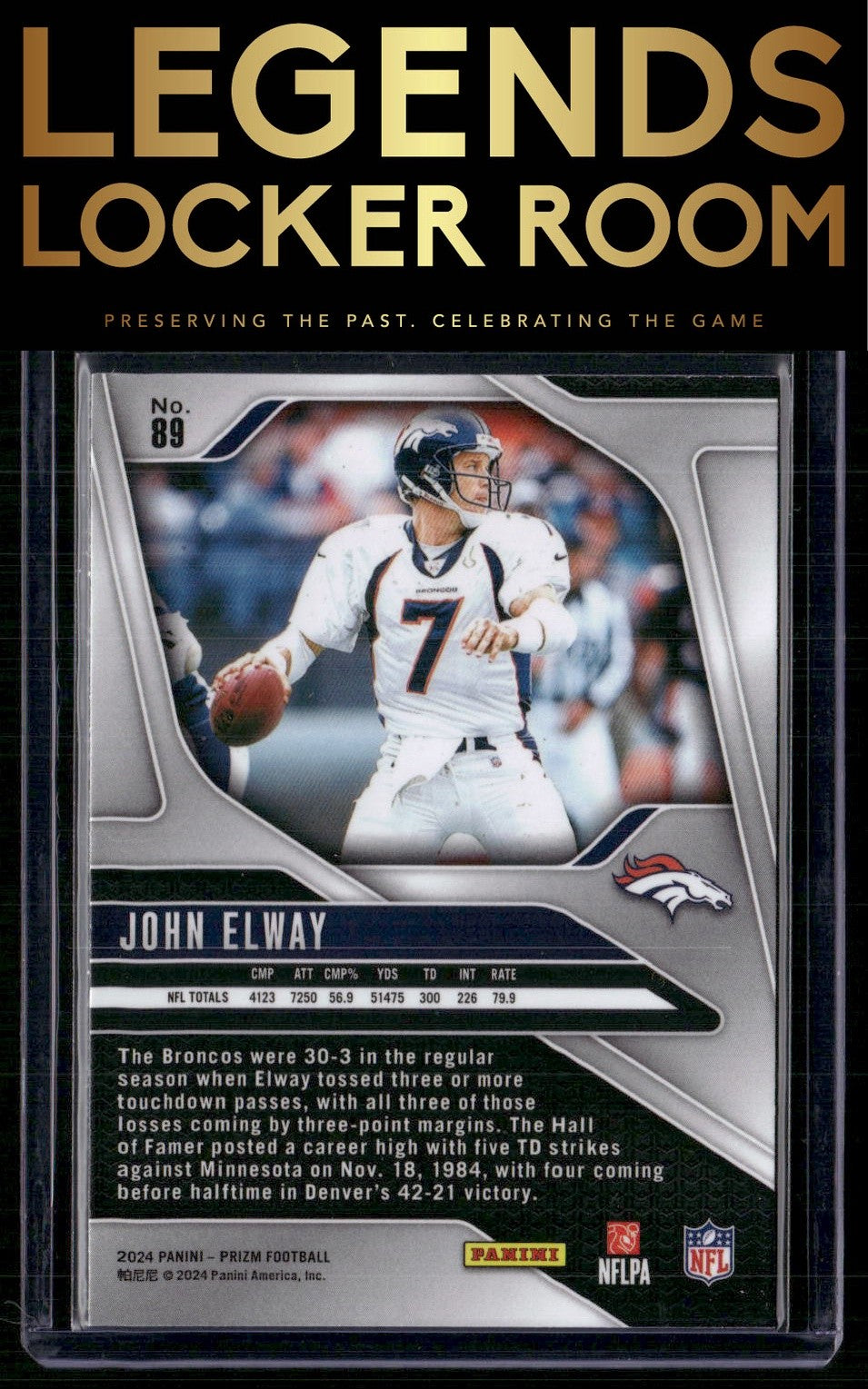 2024 Panini Prizm #89 John Elway