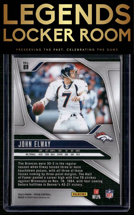 2024 Panini Prizm #89 John Elway
