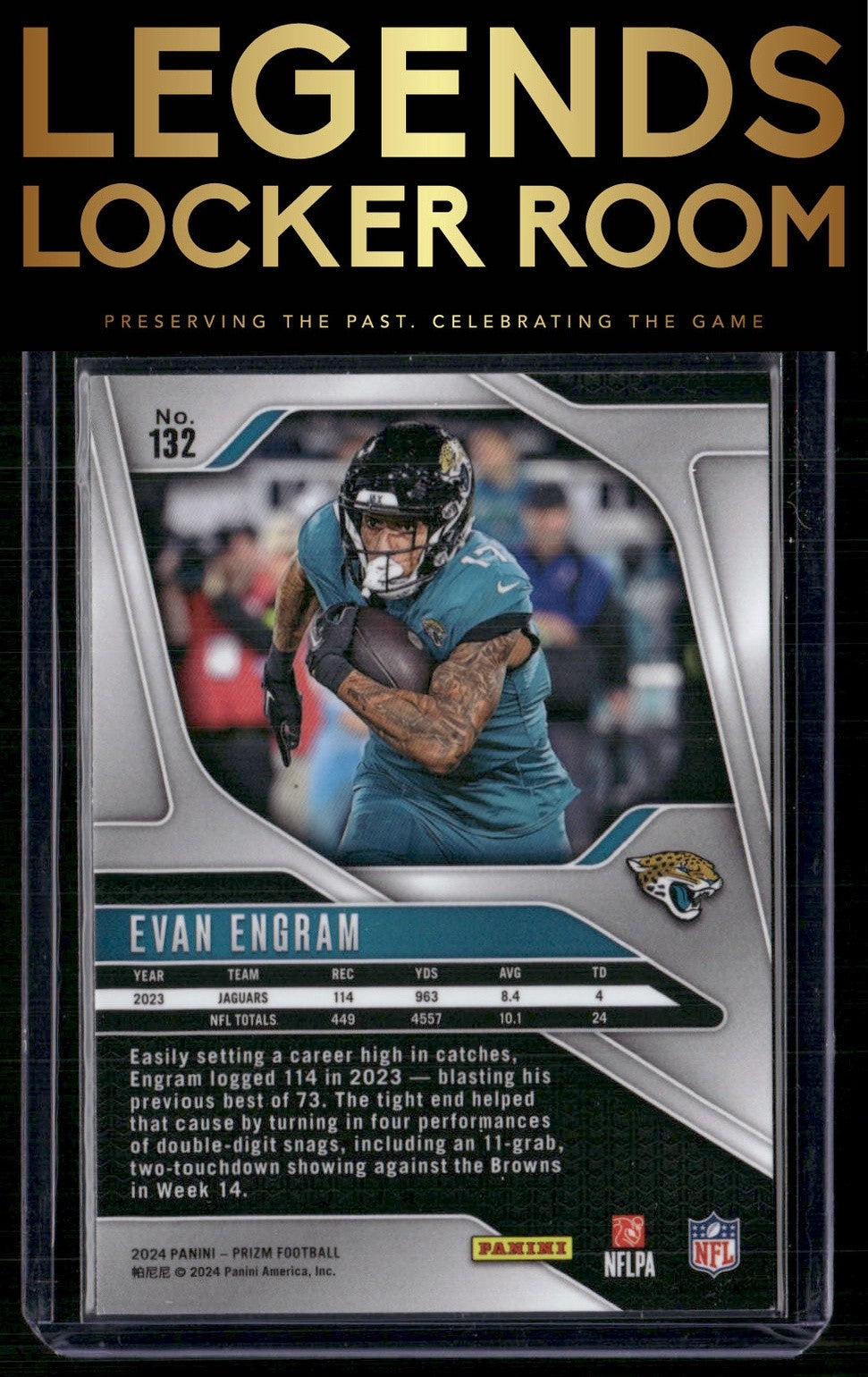 2024 Panini Prizm #132 Evan Engram