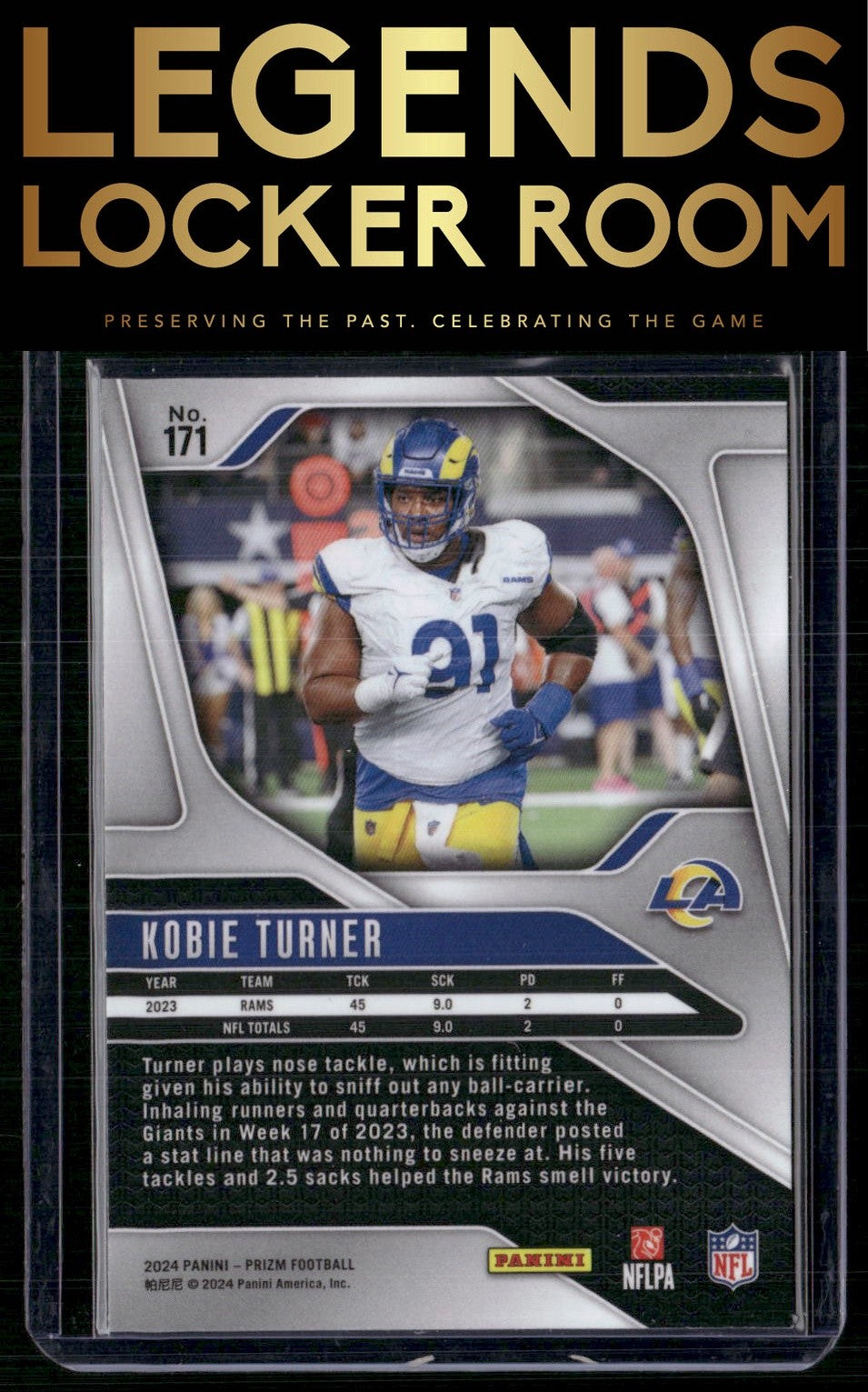 2024 Panini Prizm #171 Kobie Turner