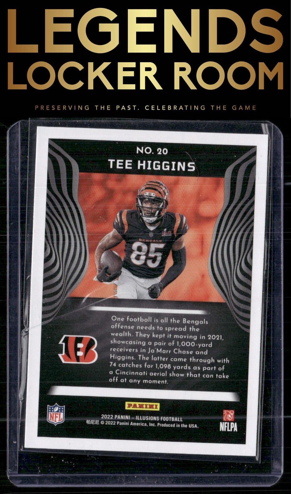 2022 Panini Illusions #20 Tee Higgins