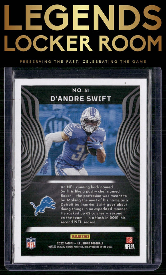 2022 Panini Illusions #31 D'Andre Swift Retail