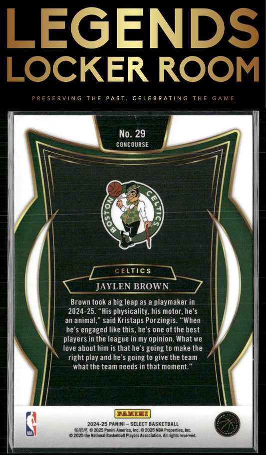 2024-25 Panini Select #29 Jaylen Brown