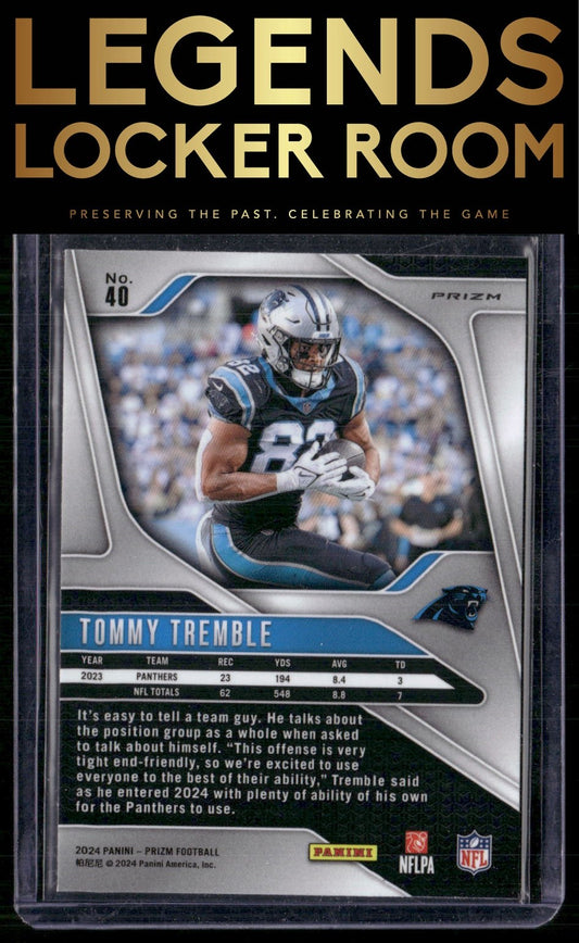 2024 Panini Prizm #40 Tommy Tremble Silver