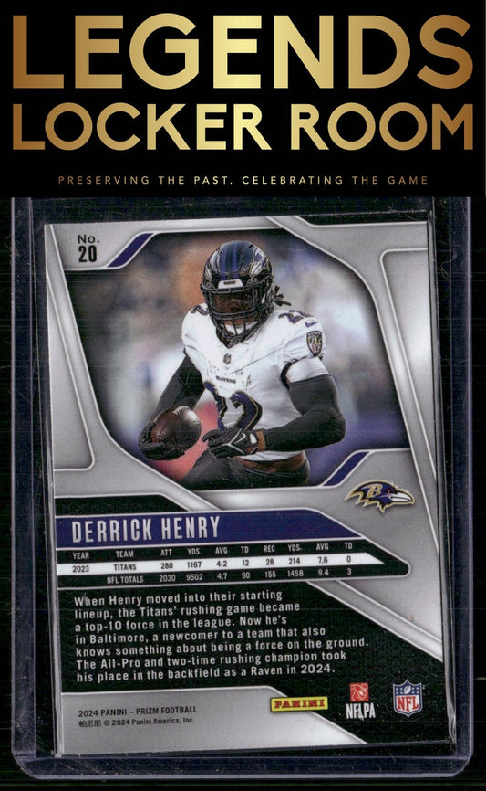 2024 Panini Prizm #20 Derrick Henry