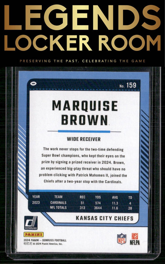 2024 Donruss #159 Marquise Brown