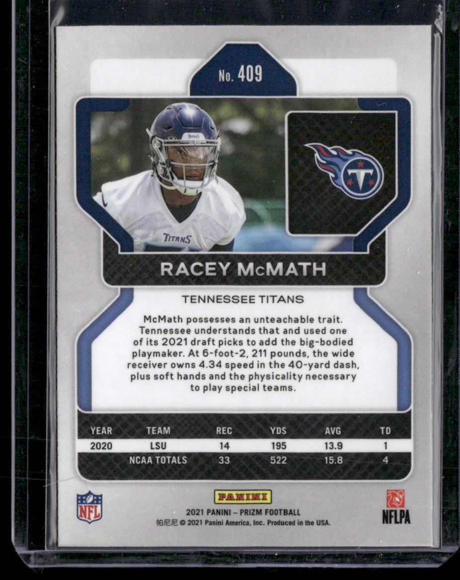 2021 Panini Prizm #409 Racey McMath